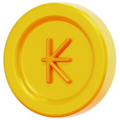 kip 3d render icon illustration