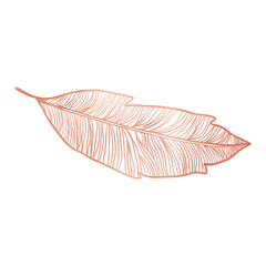 Copper Metallic Leaf