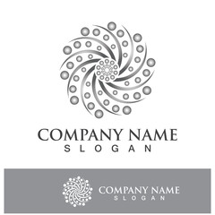 Vortex logo symbol icon illustration