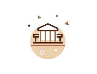 Finance Market Stroke Line Icon