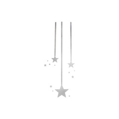 Silver Decorative Stars