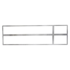 Silver Metallic Gift Box Outlined