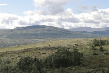 landscape with clouds
