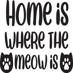 Cat SVG And T-Shirt Design