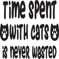 Cat SVG And T-Shirt Design