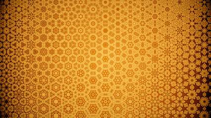 模様が万華鏡のように変化した画像