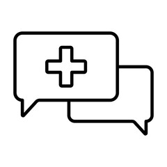 Fototapeta premium Chat Icon