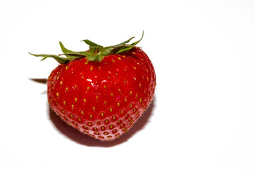 Fresh tasty Strawberry isolated on white background