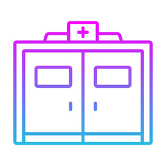 Obraz premium Operating Room Icon