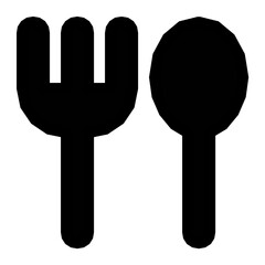Fork and Spoon Vector Icon