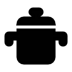 Cooking Pot Vector Icon