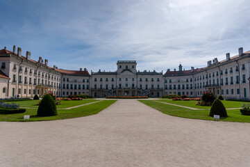 Obraz premium view of the Esterhazy Palace or Hungarian Versailles in Fertod