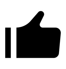 Thumb Up Vector Icon