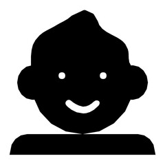 Baby Vector Icon 