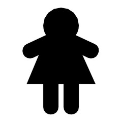 Girl Vector Icon 