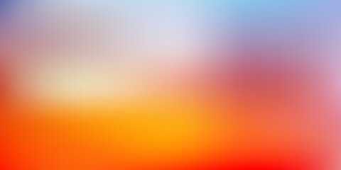 Light blue, red vector blur template.