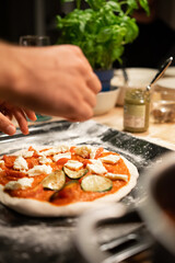 Making neapolitan Pizza