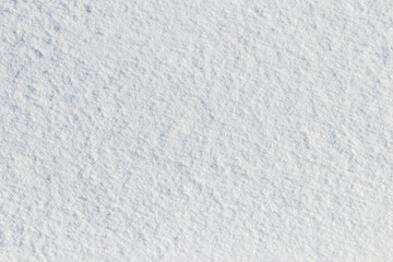 Snow texture, snow cover with uneven surface