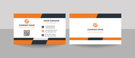 Unique business card template 
