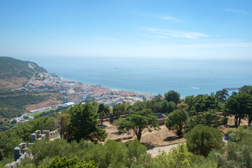 View of Sesimbra from the Moorish Castle - 538652374