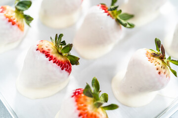 Chocolate dipped strawberries