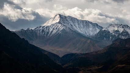 Caucasus Mountains and Valleys in October, Russia