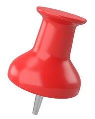 Fototapeta premium Push pin. Drawing pin. 3D pin.