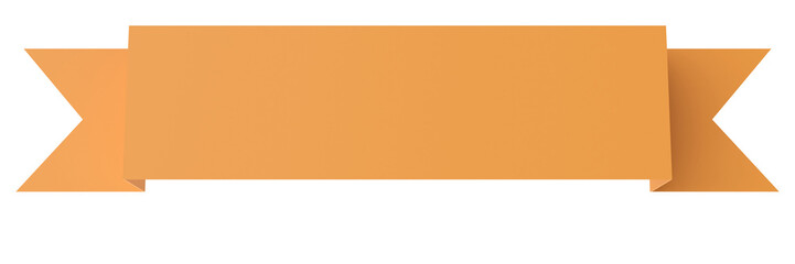 Ribbon. Header background. 3D illustration.