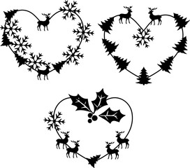 Christmas Love Wreath Bundle