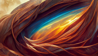 Abstract 3D organic wallpaper background texture