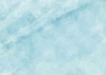 くすんだ青緑の水彩風の背景素材