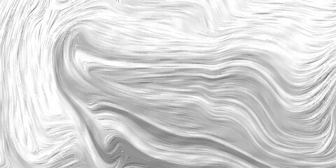white fluid background with spiral liquid waves design art abstract texture silk fabric style. vector illustration