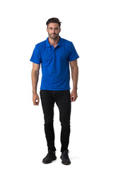 Full length portrait of handsome man