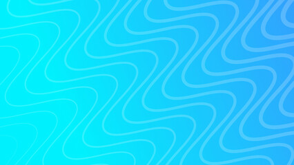 Fototapeta premium Modern colorful gradient background with wave lines
