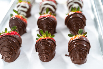 Chocolate dipped strawberries