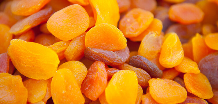 Orejones or dried apricots