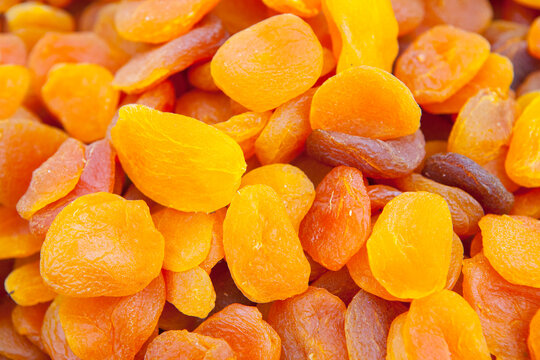 Orejones or dried apricots