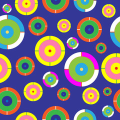 seamless background with circles