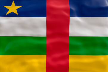 National flag ofCentral Arican Republic. Background  with flag ofCentral Arican Republic.