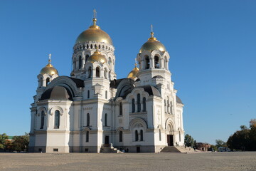 Fototapeta na wymiar Novocherkassk Holy Ascension Cathedral