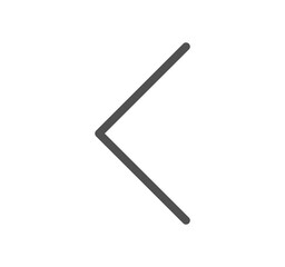 Arrow icon outline and linear vector.

