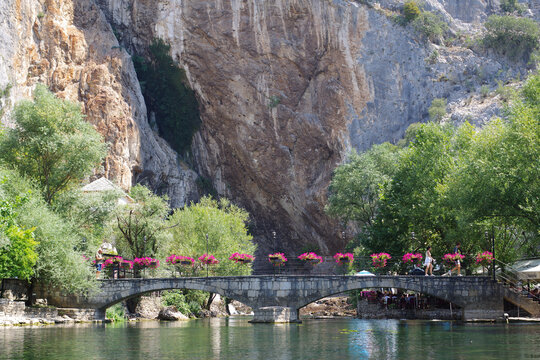 Pont au-dessus de la rivi&egrave;re Buna, Herz&eacute;govine