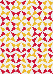 Abstract Geometric Pattern generative computational art illustration