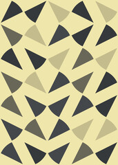 Abstract Geometric Pattern generative computational art illustration