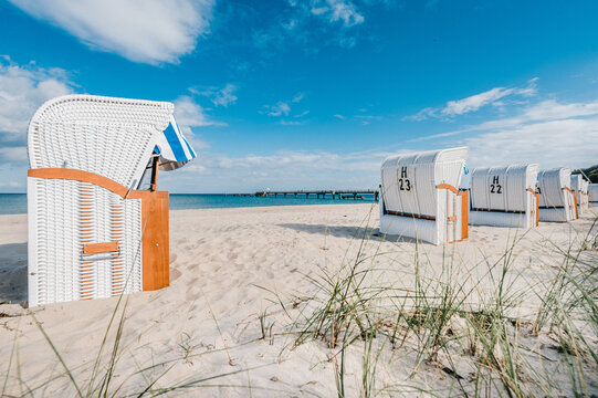Ostseestrand im Ostseebad G&ouml;hren auf der Insel R&uuml;gen