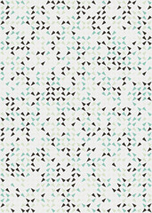 Abstract Geometric Pattern generative computational art illustration