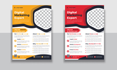 Creative professional a4 flyer, flyer template layout design, business flyer, Business brochure flyer design layout template, corporate banners and leaflets