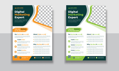 Creative professional a4 flyer, flyer template layout design, business flyer, Business brochure flyer design layout template, corporate banners and leaflets