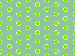 Seamless pattern of green peas, modern minimalist flat style, bold, punchy vectors that demand attention, ideal geometry