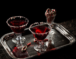 Vanilla Mint Martini